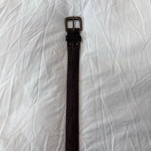 Brave 1992 Brown Italian Leather Belt